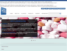 Tablet Screenshot of deltapharmabio.com